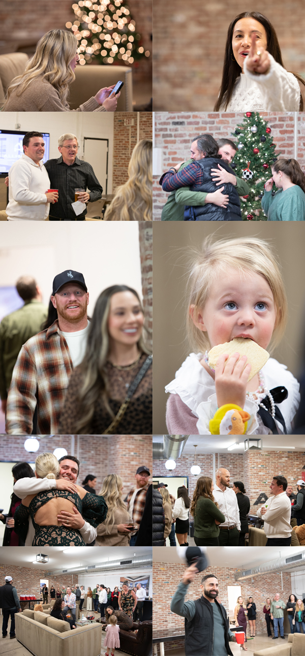 Dustin Cumming at AllHaus Holiday Gathering in Arizona